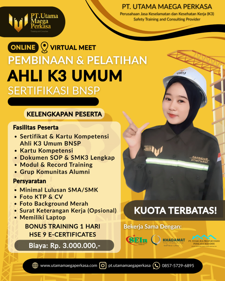 Ahli K3 Umum Ofline