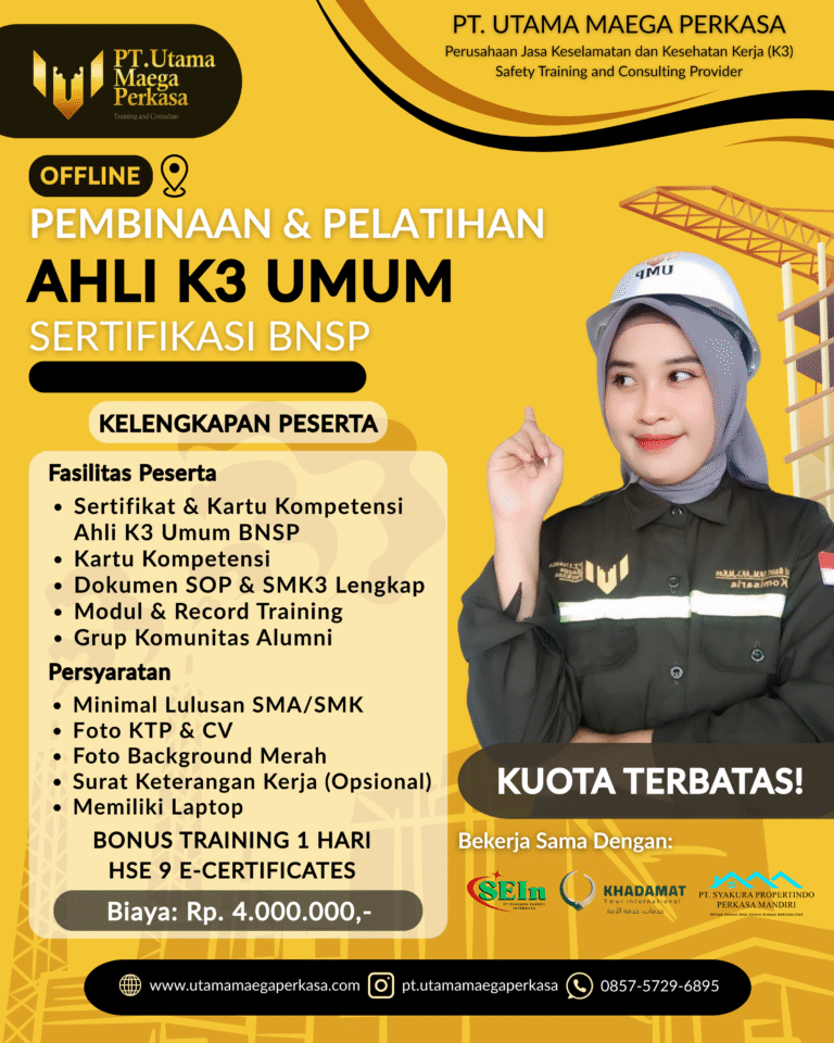 Ahli K3 Umum Online